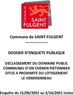 DOSSIER D'ENQUETE PUBLIQUE - Commune de SAINT-FULGENT DECLASSEMENT DU DOMAINE PUBLIC COMMUNAL D'UN CHEMIN PIETONNIER SITUE A PROXIMITE DU ...