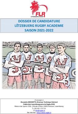 DOSSIER DE CANDIDATURE LËTZEBUERG RUGBY ACADEMIE SAISON 2021-2022