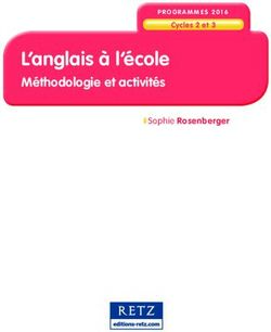 L'anglais à l'école Méthodologie et activités - Sophie Rosenberger