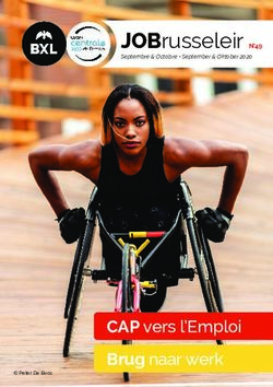 JOBrusseleir N 49 - CAP vers l'Emploi Brug naar werk - Centrale de l'Emploi