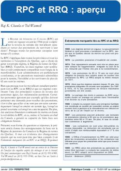 RPC et RRQ : aper&ccedil;u - Statistique Canada