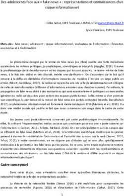 Des adolescents face aux " fake news " : représentations et connaissances d'un risque informationnel - Hypotheses.org