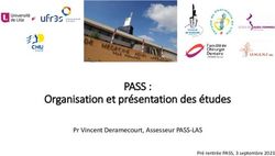 PASS : Organisation et pr&eacute;sentation des &eacute;tudes - Pr Vincent Deramecourt, Assesseur PASS-LAS