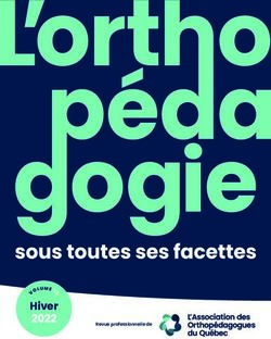 Hiver 2022 V O Revue professionnelle de - L'Association des Orthopédagogues du Québec