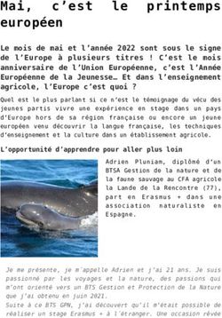 Mai, c'est le printemps europ&eacute;en