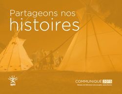 Histoires Partageons nos - COMMUNIQU&Eacute; 2015 - aptn