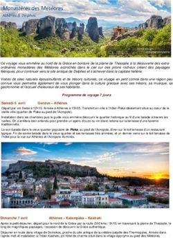 Programme de voyage 7 jours - Clubilis