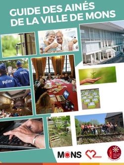 GUIDE DES AINÉS - CPAS de Mons