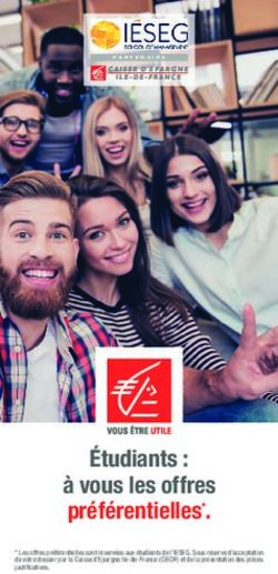 Étudiants : à vous les offres préférentielles*.