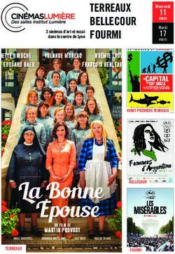 TERREAUX BELLECOUR FOURMI - 11 Mercredi - Cinémas Lumière