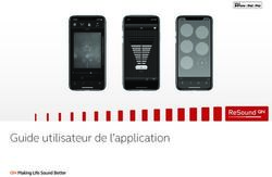 GUIDE UTILISATEUR DE L'APPLICATION - RESOUND