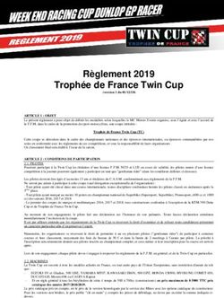 Règlement 2019 Trophée de France Twin Cup - Werc