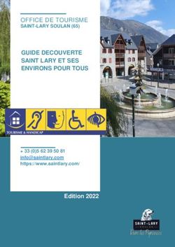 GUIDE DECOUVERTE SAINT LARY ET SES ENVIRONS POUR TOUS - OFFICE DE TOURISME SAINT-LARY SOULAN (65)