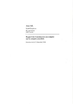 Atos S.E. Rapport des Commissaires aux comptes sur les comptes consolid&eacute;s
