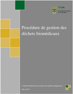 Procédure De Gestion Des Déchets Biomédicaux - Comité De Biosécurité Et ...