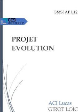 PROJET EVOLUTION - ACI Lucas GIROT LOÏC - GMSI AP L12 - PortFolio Loïc GIROT