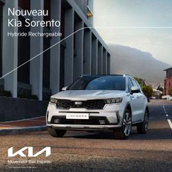 Nouveau Kia Sorento Hybride Rechargeable