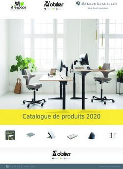 Catalogue de produits 2020 - Work Smart - Feel Good - AC d'Espace