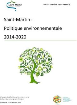 Saint-Martin : Politique environnementale 2014-2020 - COLLECTIVIT&Eacute; DE SAINT-MARTIN