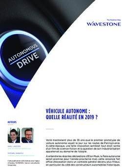 V&Eacute;HICULE AUTONOME : QUELLE R&Eacute;ALIT&Eacute; EN 2019 ? - Wavestone