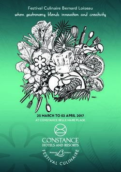 Festival Culinaire Bernard Loiseau - 25 MARCH TO 02 APRIL 2017 AT CONSTANCE BELLE MARE PLAGE - Constance Hotels ...