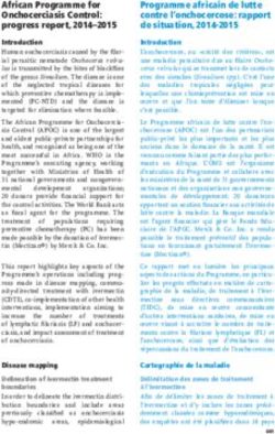 Contre l'onchocercose: rapport de situation, 2014-2015 - WHO | World ...