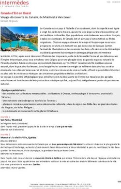 Canada d'Est en Ouest - Voyage découverte du Canada, de Montréal à Vancouver Circuit 18 jours - Intermèdes