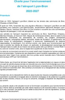 Charte pour l'environnement de l'a&eacute;roport Lyon-Bron 2022-2027