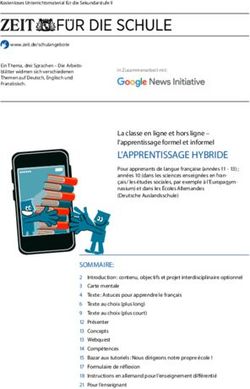 L'APPRENTISSAGE HYBRIDE - La classe en ligne et hors ligne - l'apprentissage formel et informel