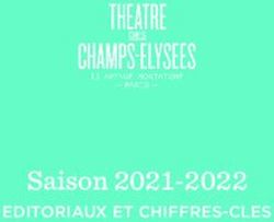 Saison 2021-2022 EDITORIAUX ET CHIFFRES-CLES - Théâtre des Champs-Elysées