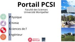 Portail PCSI P hysique C himie S ciences de l' I ngénieur - Faculté des sciences