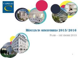 RÉSULTATS SEMESTRIELS 2015/2016 - PARIS - DÉCEMBRE 2015 SFAF-PARIS JUIN 2014 - Capelli