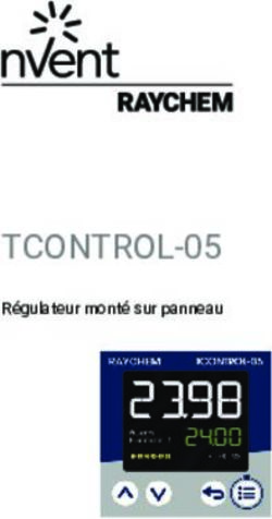 TCONTROL-05 Régulateur monté sur panneau - nVent RAYCHEM