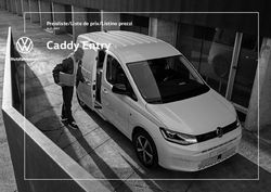 Caddy Entry Preisliste/Liste de prix/Listino prezzi