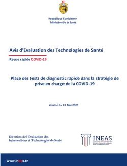 Avis d'Evaluation des Technologies de Santé - ineas