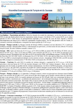 Macroéconomie, commerce et finances - Direction ...