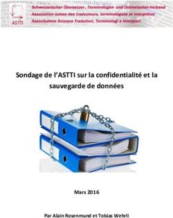 Sondage de l'ASTTI sur la confidentialité et la sauvegarde de données - Mars 2016