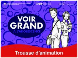Trousse d'animation - acelf
