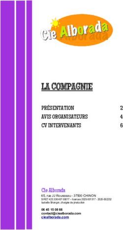 LA COMPAGNIE PR&Eacute;SENTATION AVIS ORGANISATEURS CV INTERVENANTS