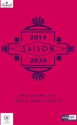 Programme n 72 theatre andre malraux - Théâtre André Malraux
