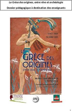 La Gr&egrave;ce des origines, entre r&ecirc;ve et arch&eacute;ologie - Dossier p&eacute;dagogique &agrave; destination des enseignants