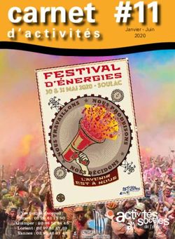 Carnet #11Janvier - Juin 2020 - cmcas