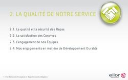 LA QUALITÉ DE NOTRE SERVICE - Ville de Saint-Dié ...