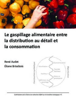 Le gaspillage alimentaire entre la distribution au d&eacute;tail et la consommation - Ren&eacute; Audet &Eacute;liane Brisebois