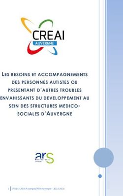LES BESOINS ET ACCOMPAGNEMENTS SOCIALES D'AUVERGNE - DES PERSONNES AUTISTES OU PRESENTANT D'AUTRES TROUBLES ENVAHISSANTS DU DEVELOPPEMENT AU SEIN ...