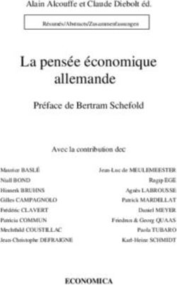 La pens&eacute;e &eacute;conomique allemande - Pr&eacute;face de Bertram Schefold - Prof. Dr. Friedrun Quaas