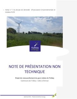 NOTE DE PRÉSENTATION NON TECHNIQUE - Préfecture des Côtes d'Armor