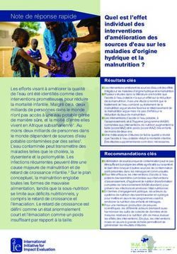 Note de réponse rapide - 3ie