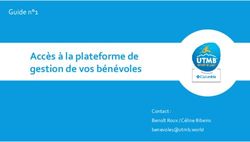 Acc&egrave;s &agrave; la plateforme de gestion de vos b&eacute;n&eacute;voles - Guide n