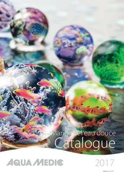 Catalogue Marine et l'eau douce - Aqua Medic